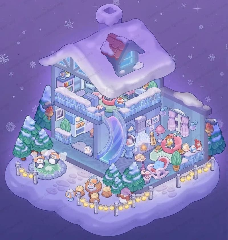 Penguin Villa Level 7