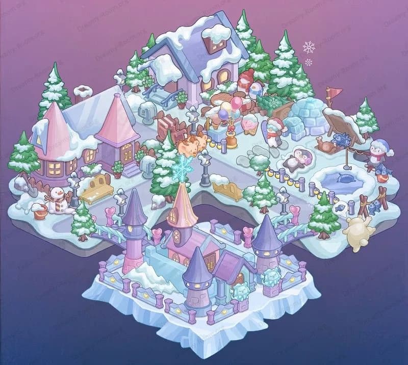 Winter Town Level 12