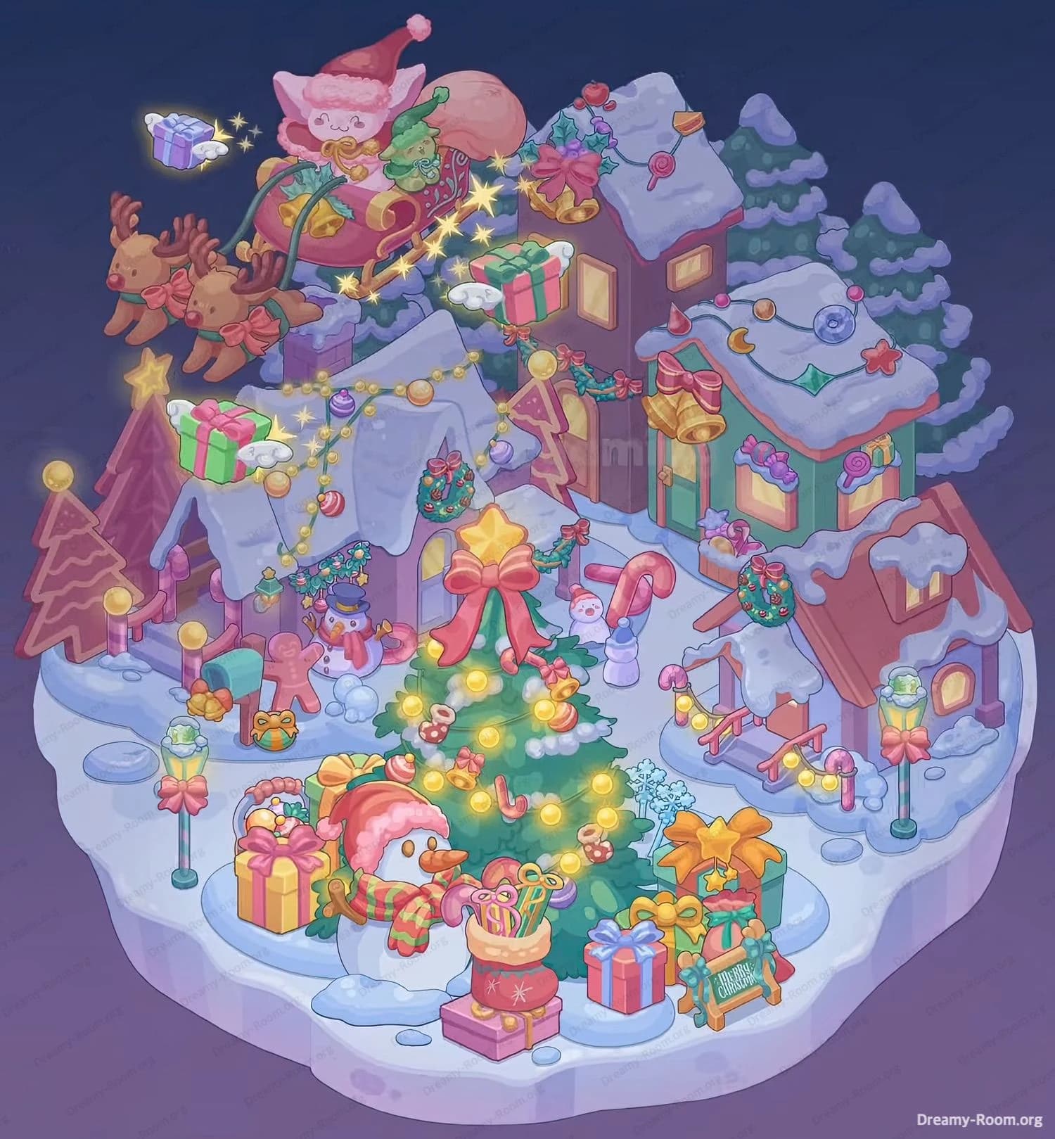デイドリームマイドリーム MAGICAL HOUSE* Dreamy Room Level 490 Walkthrough & Solution