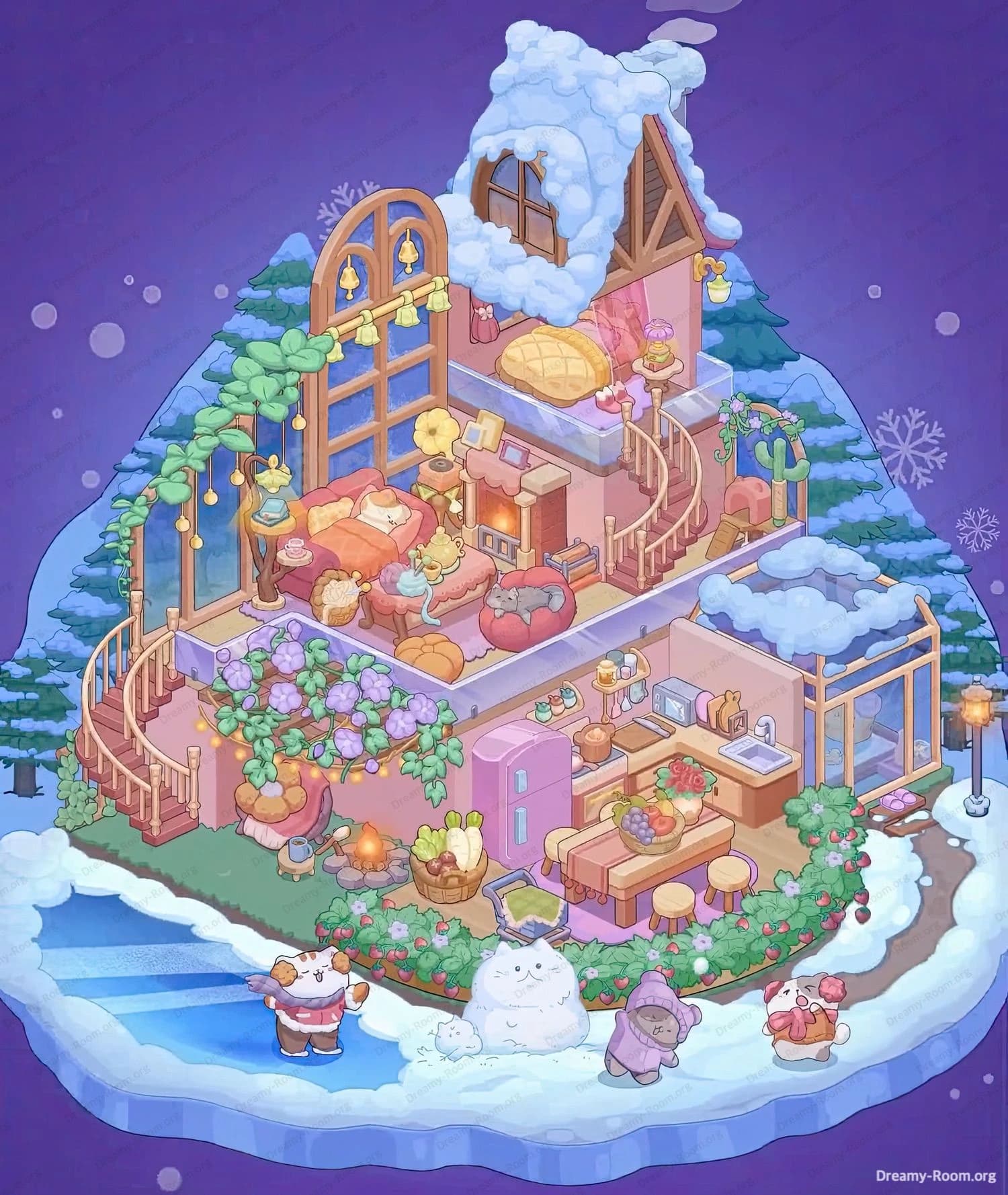 Level Snowy Day Level 6 Screenshot
